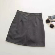 A-Line Skirt With Lining Shorts